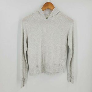 Athleta Girl Heathered Grey Pullover Hoodie XL/14